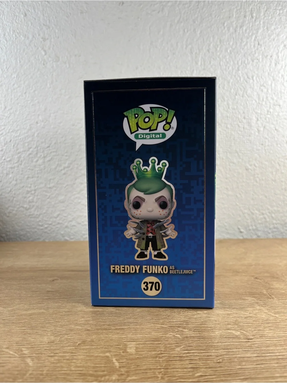 Freddy Funko as Beetlejuice Funko Pop #370 LE 2K Tim Burton Vaulted NEAR MINT